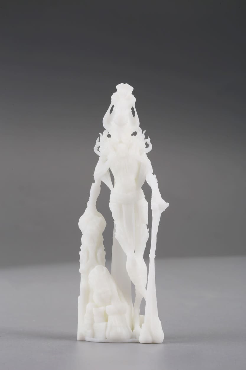 3d printing materials for miniatures_high detail resin white_1
